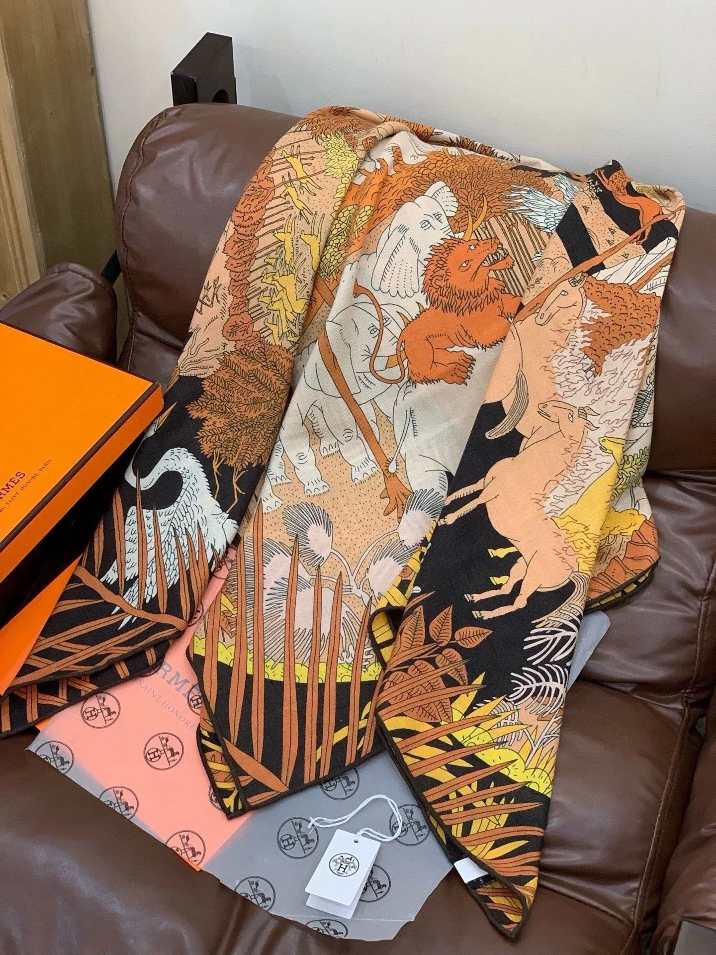 Alternative view of HERMES Scarves & Twilly 210202607020413