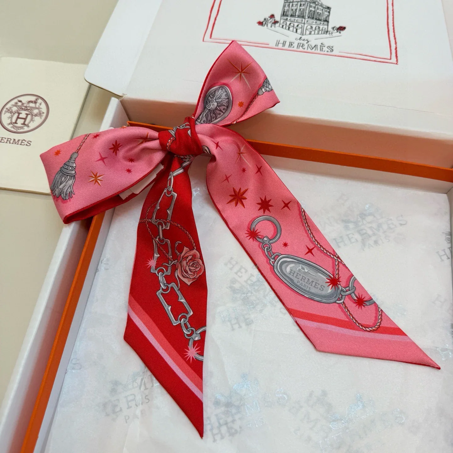 Alternative view of HERMES Scarves & Twilly 45202607020415