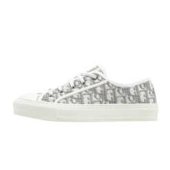 Dior Wmns Walk'N'Dior Embroidered Canvas Low Grey KCK211OBE S33G