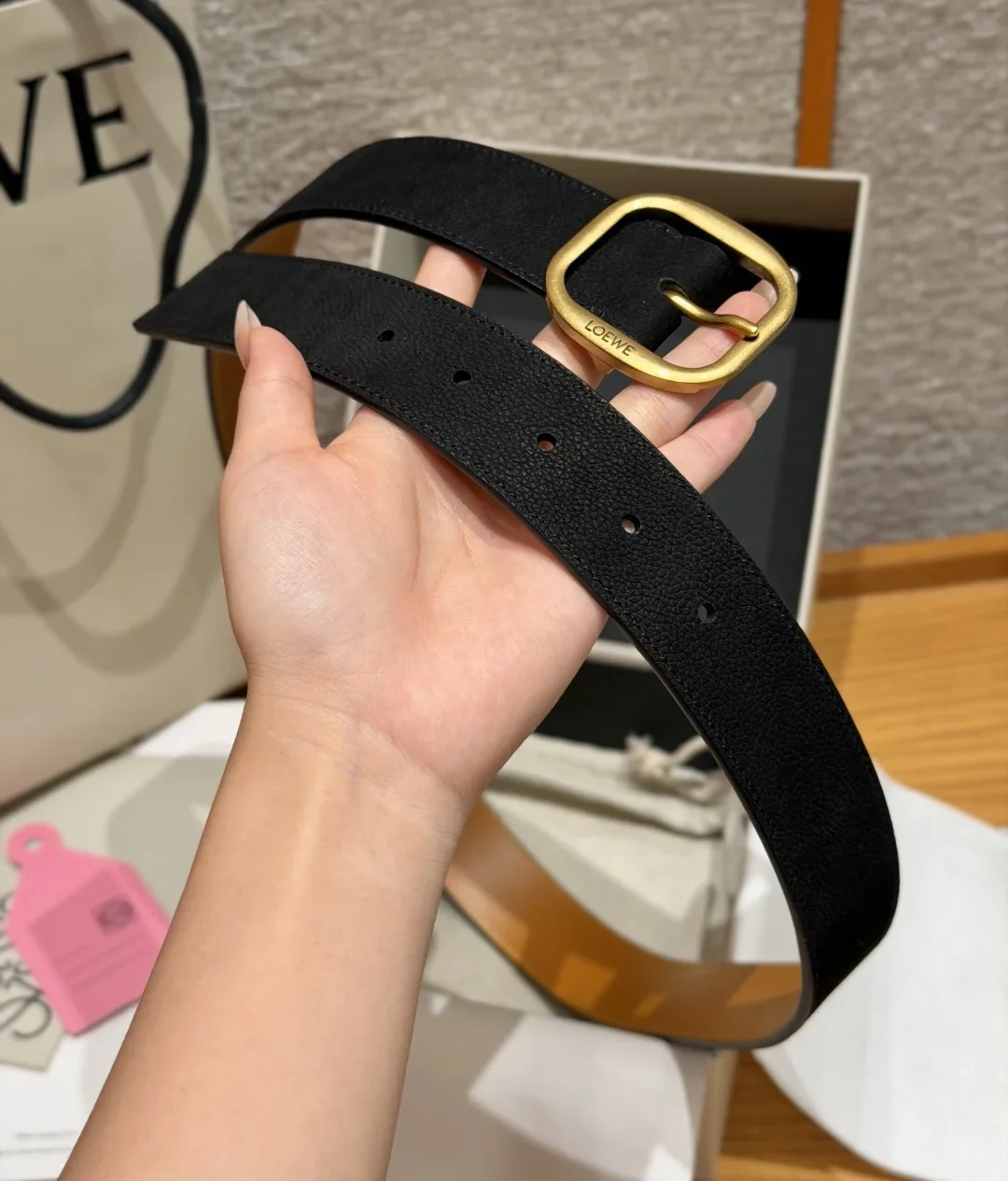 LOEWE Accessories Nubuck Calfskin 180202607050823 - Image 4