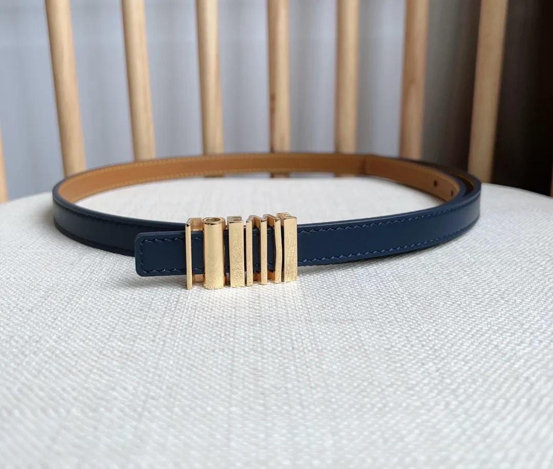 LOEWE Belts Calf Leather 1.5cm Width 160202607050487