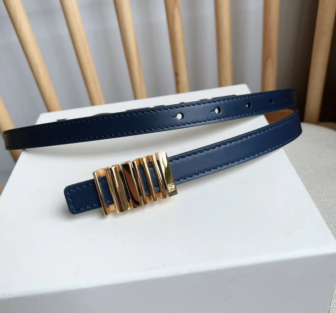 Alternative view of LOEWE Belts Calf Leather 1.5cm Width 160202607050487