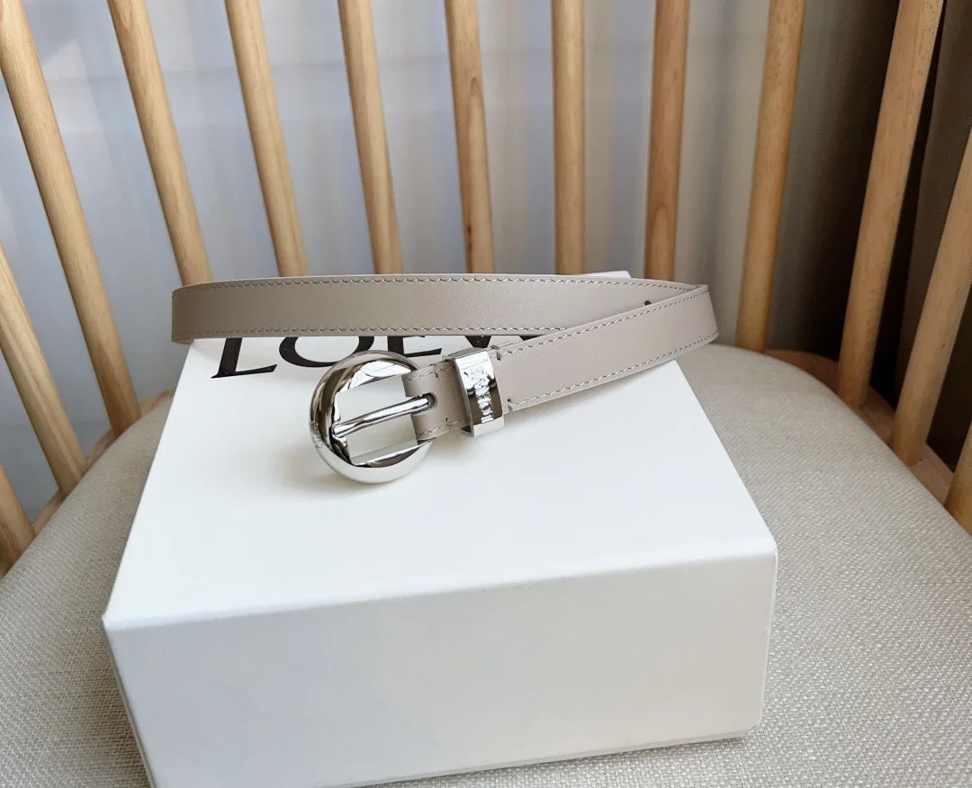 Alternative view of LOEWE Belts Calf Leather 2.0cm Width 160202607050466
