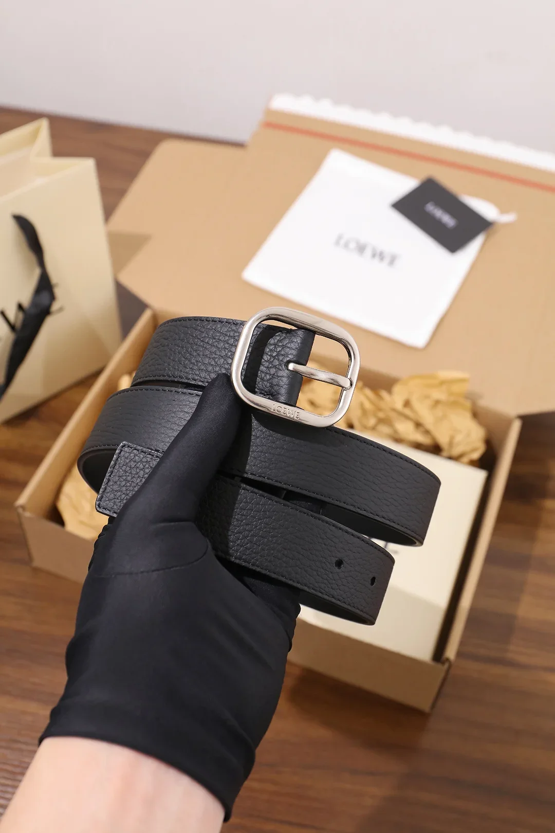 LOEWE Belts Calfskin Leather 170202607050461