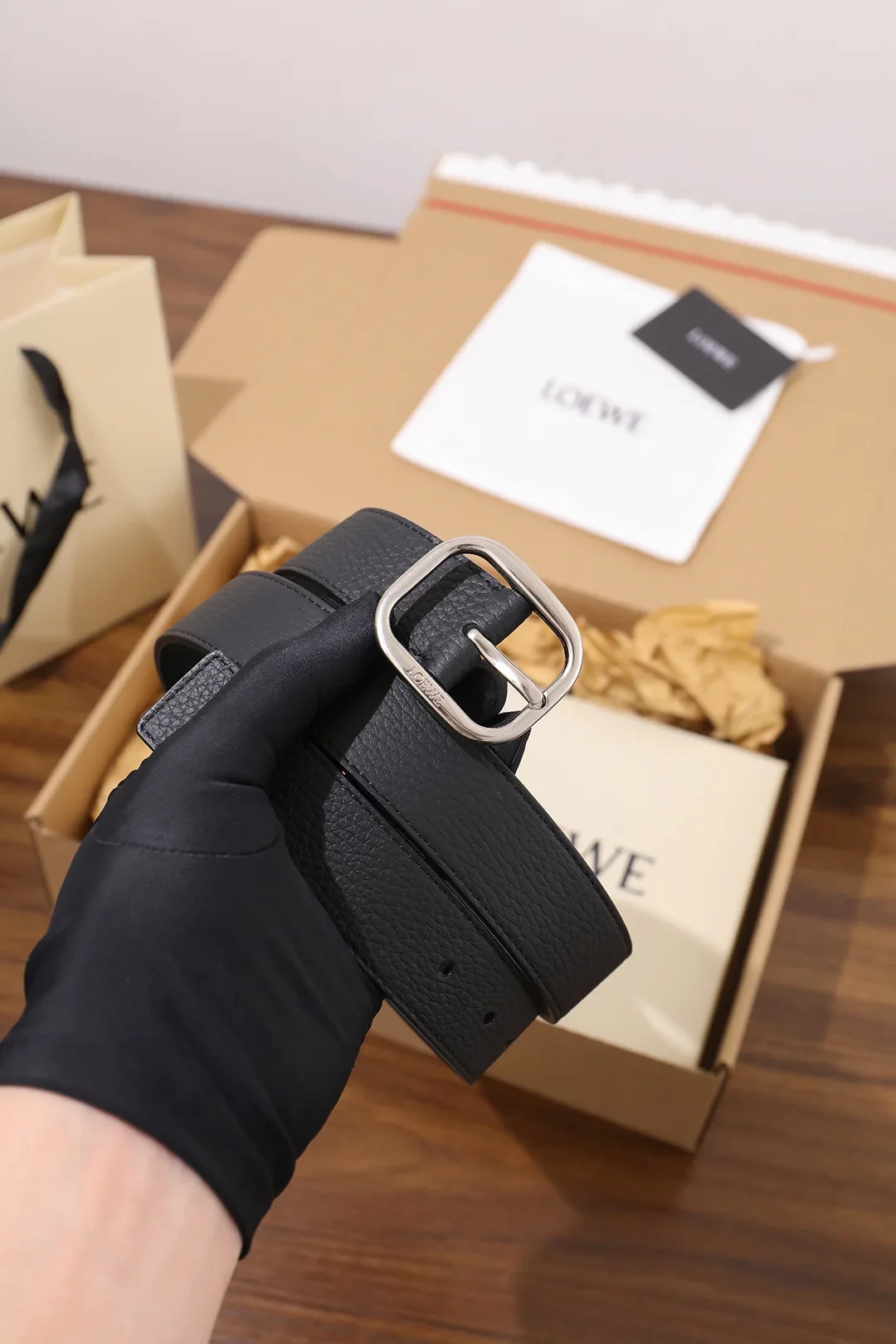 Alternative view of LOEWE Belts Calfskin Leather 170202607050461