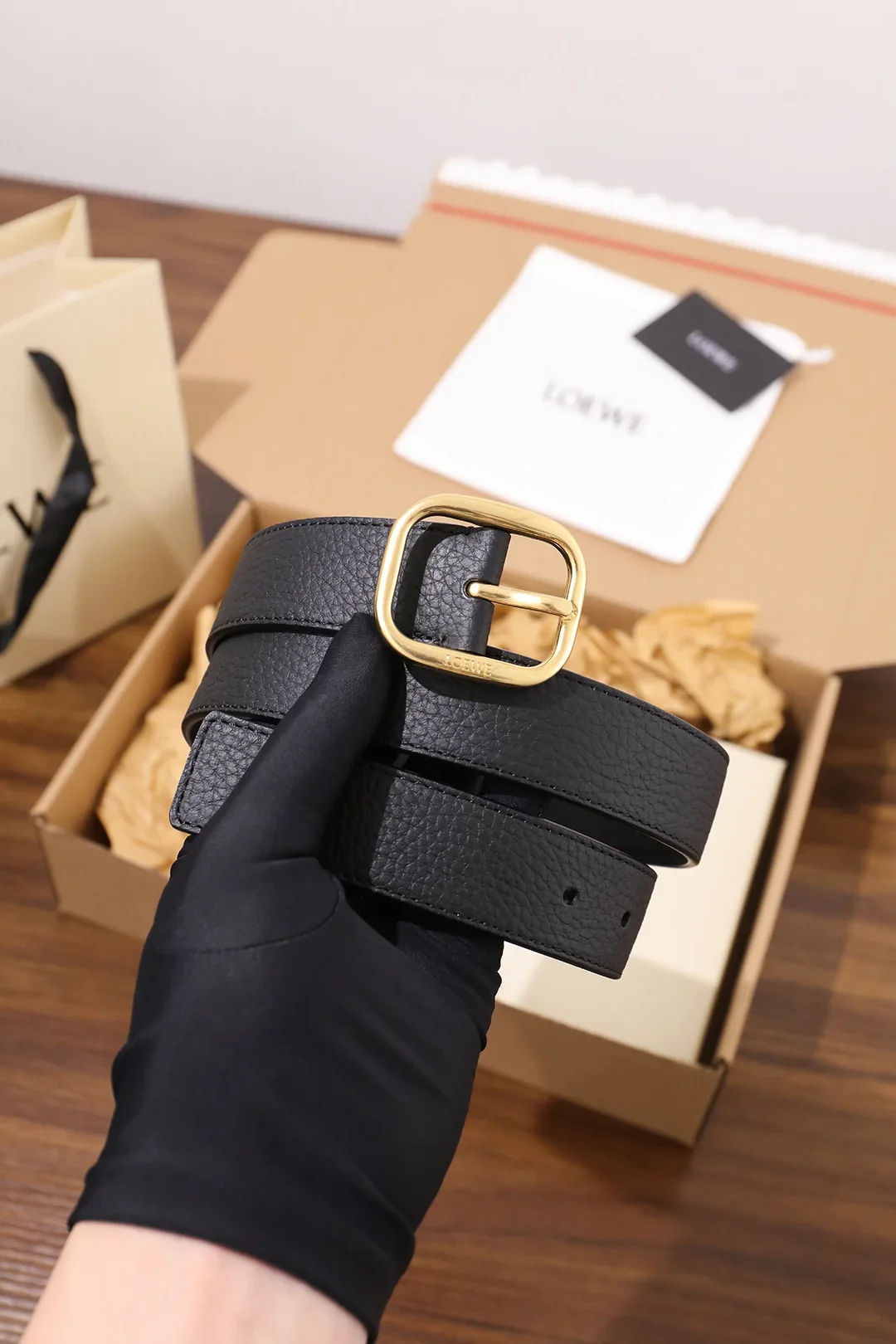 LOEWE Belts Calfskin Leather 170202607050462