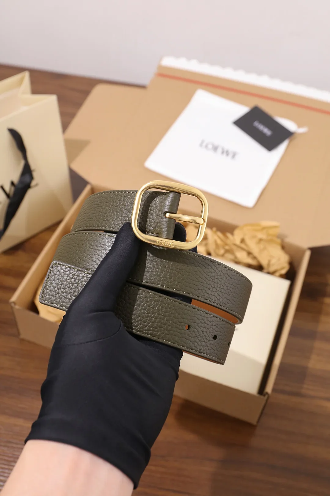 LOEWE Belts Calfskin Leather 170202607050463