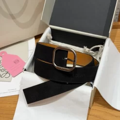 LOEWE Belts Nubuck Calfskin 3.5cm Width 180202607050824