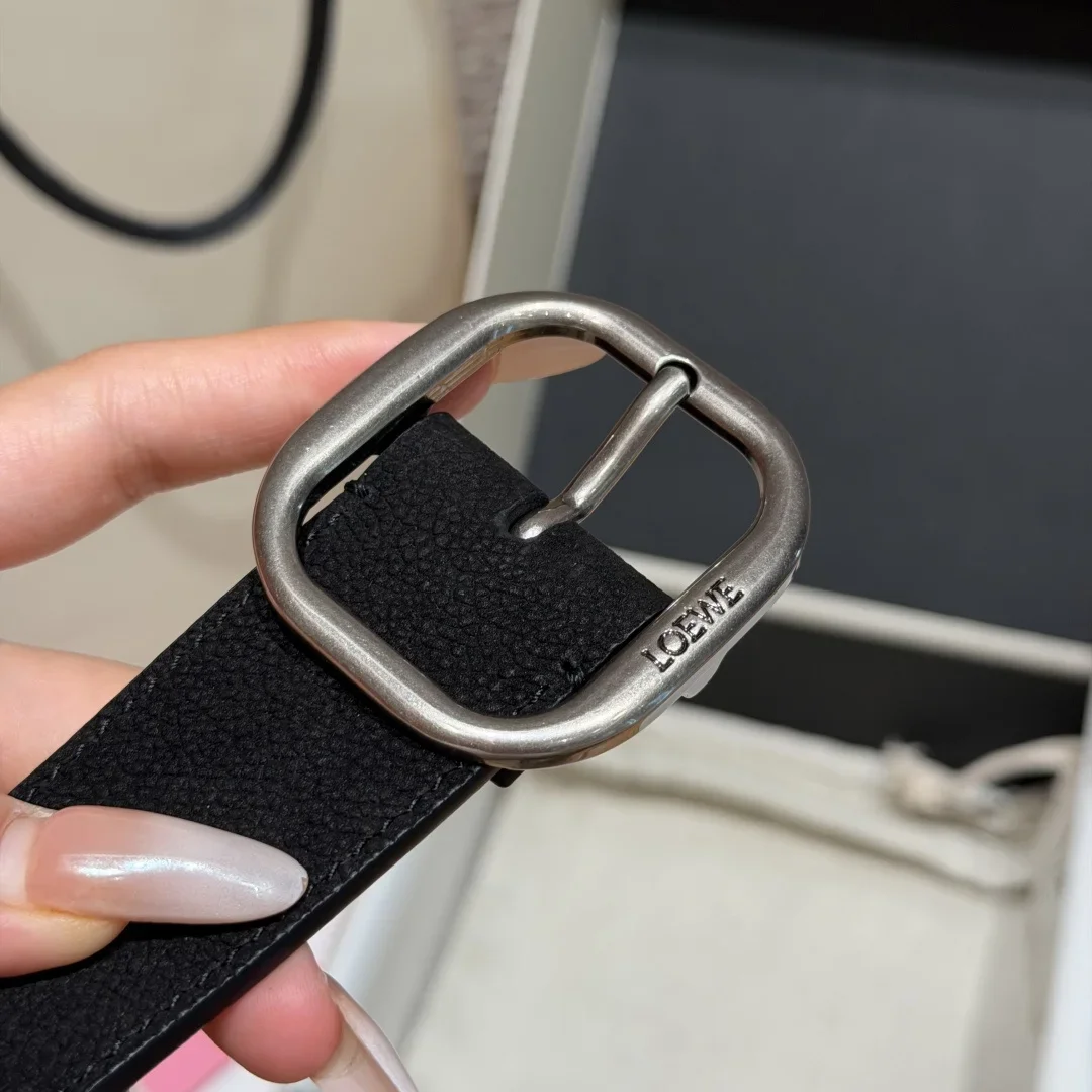 LOEWE Belts Nubuck Calfskin 3.5cm Width 180202607050824 - Image 5