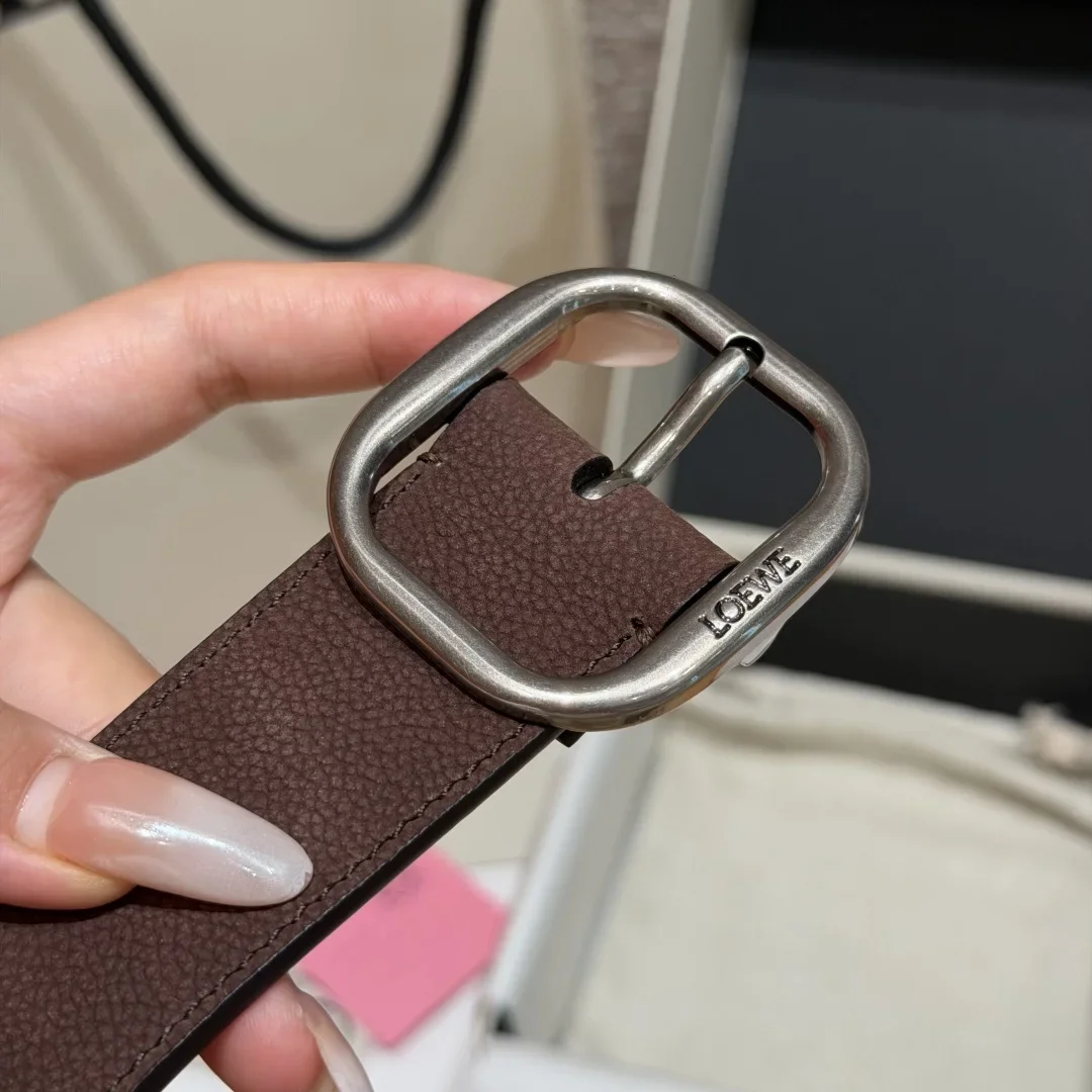 LOEWE Belts Nubuck Calfskin 3.5cm Width 180202607050825 - Image 5