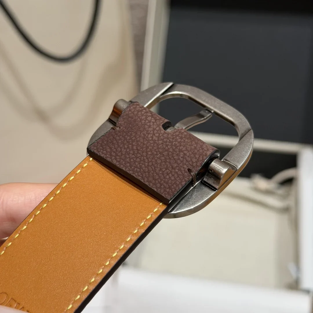 LOEWE Belts Nubuck Calfskin 3.5cm Width 180202607050825 - Image 6