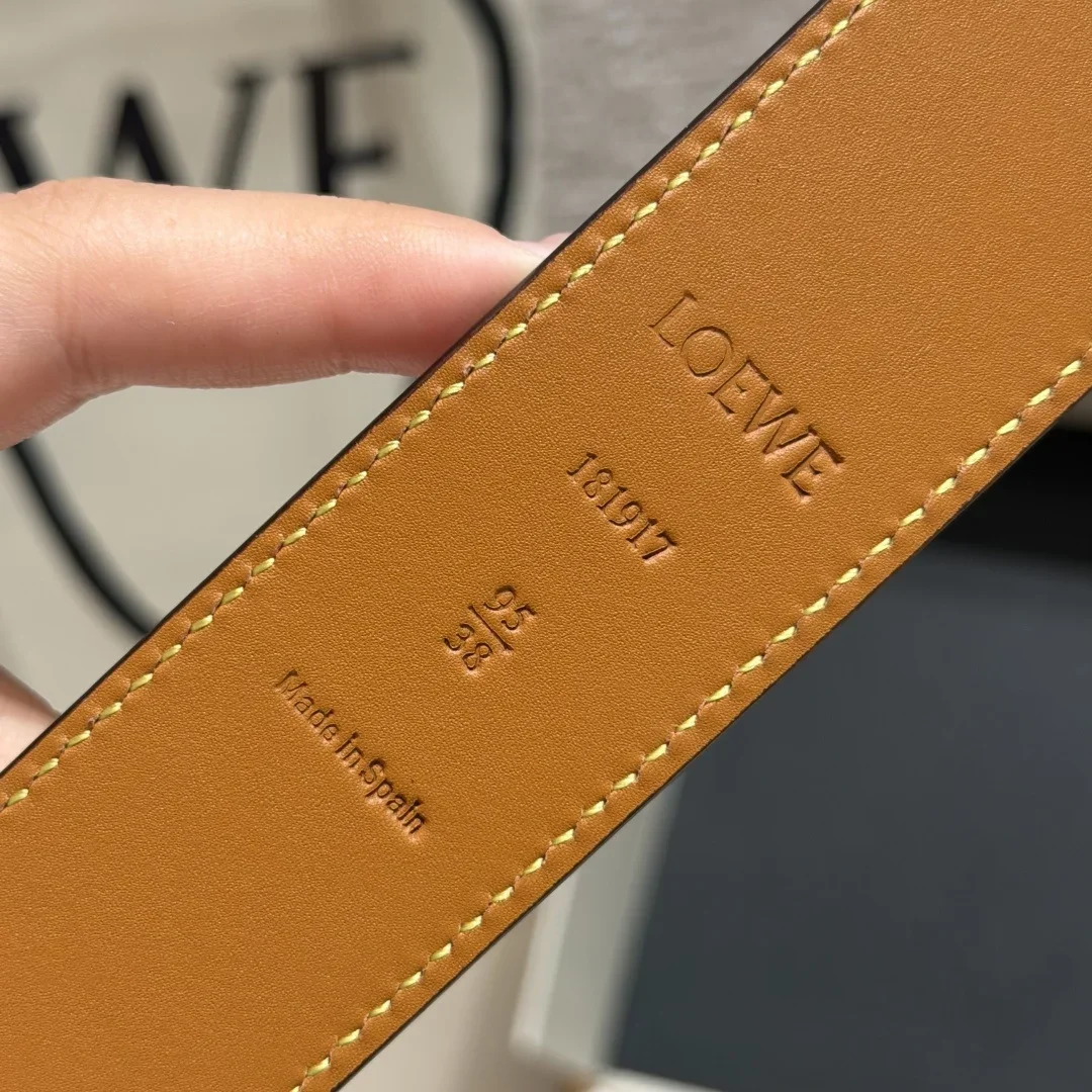 LOEWE Belts Nubuck Calfskin 3.5cm Width 180202607050825 - Image 7