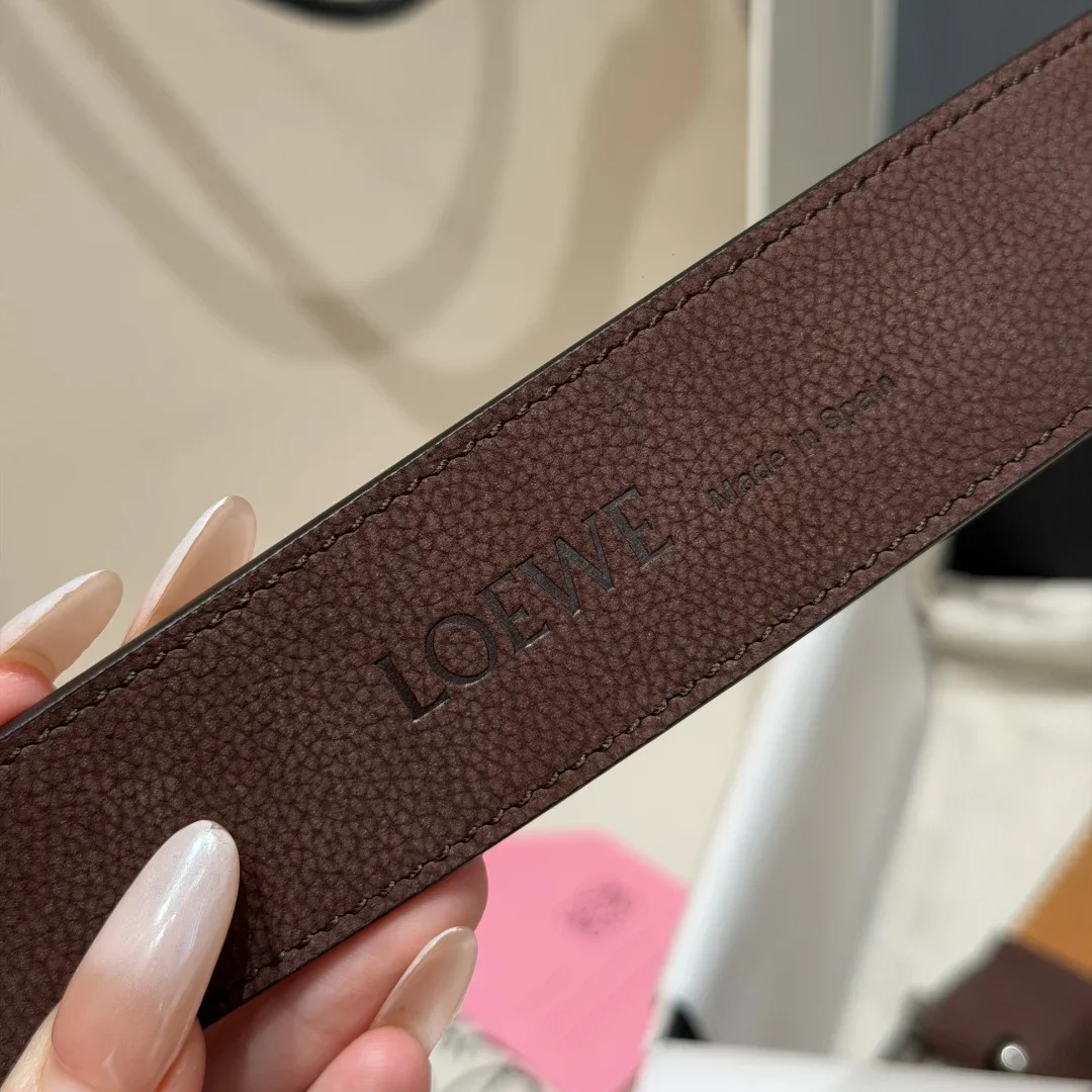 LOEWE Belts Nubuck Calfskin 3.5cm Width 180202607050825 - Image 8