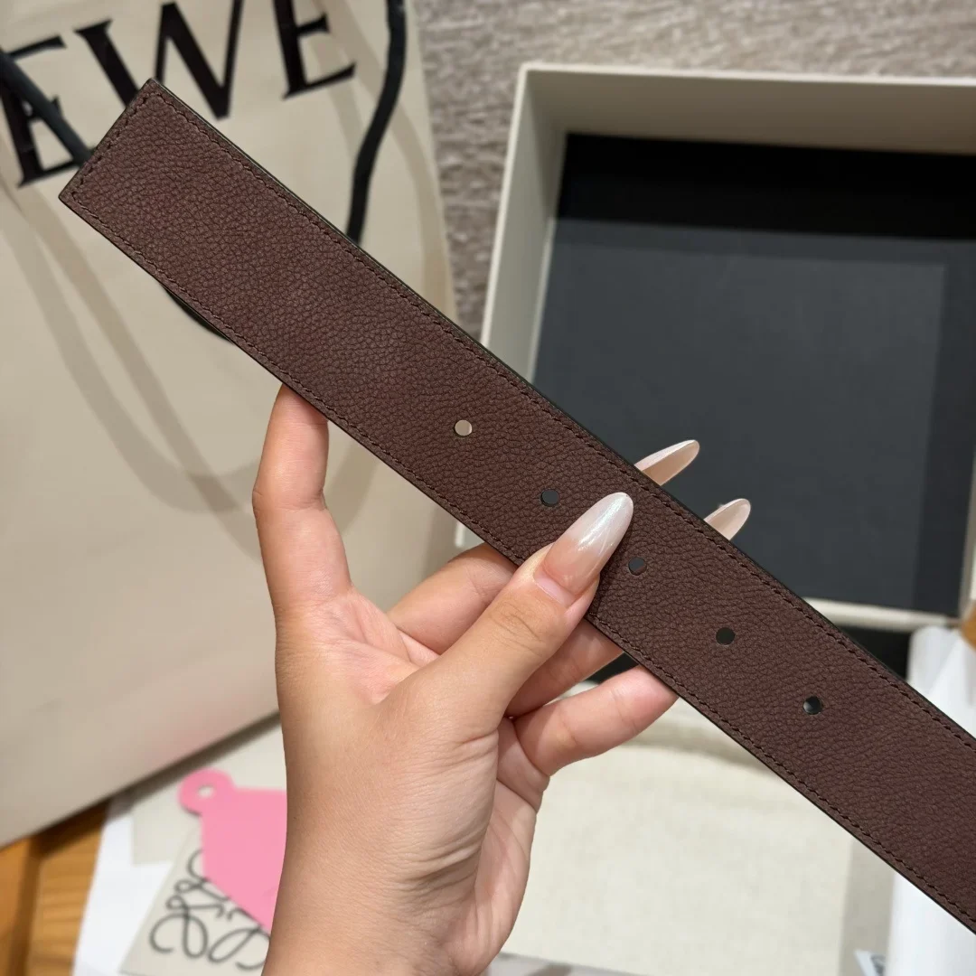 LOEWE Belts Nubuck Calfskin 3.5cm Width 180202607050825 - Image 9
