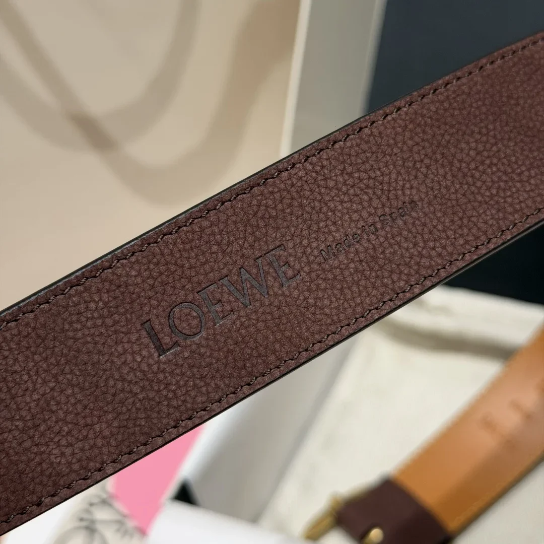 LOEWE Belts Nubuck Calfskin 3.5cm Width 180202607050832 - Image 8