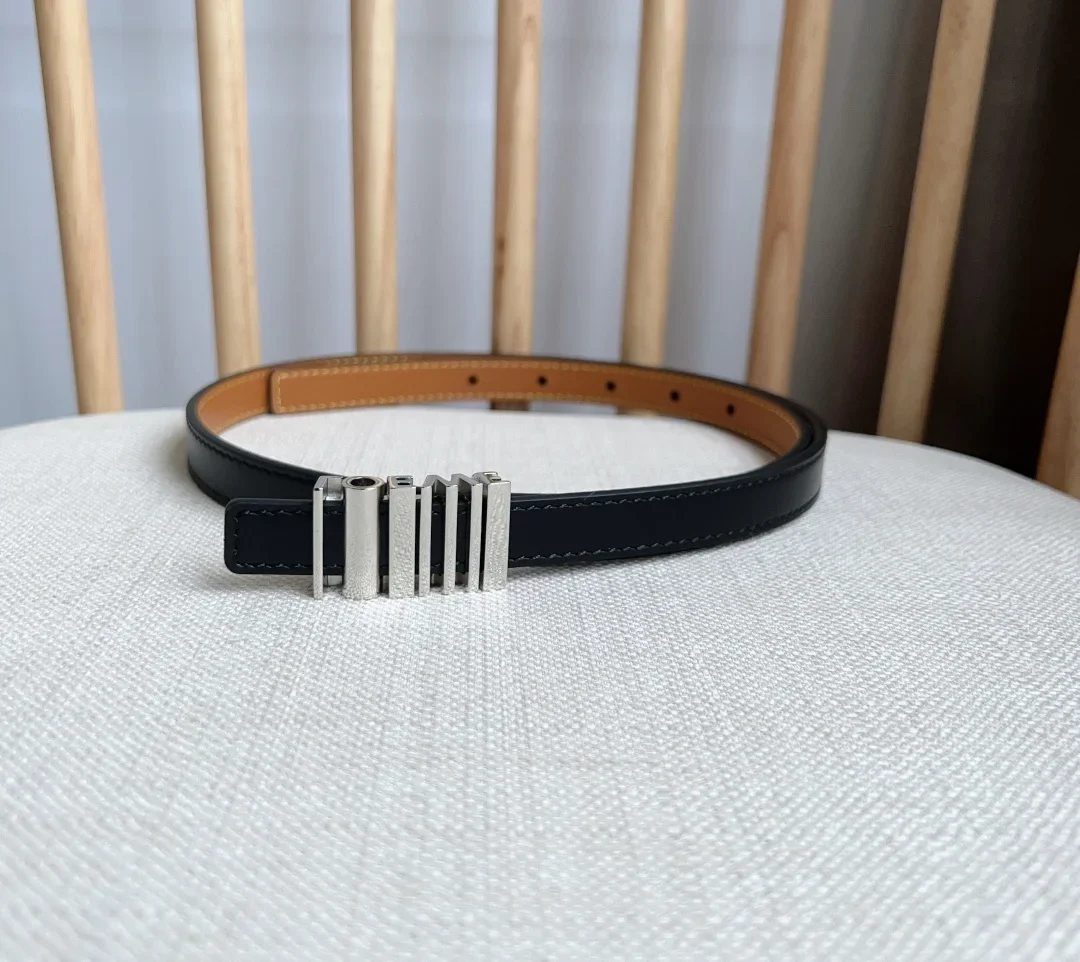 LOEWE Belts Smooth Calf Leather 1.5cm Width 160202607050486