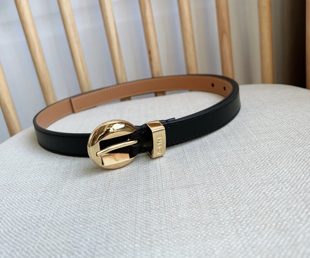 LOEWE Belts Smooth Calf Leather 2.0cm Width 160202607050473