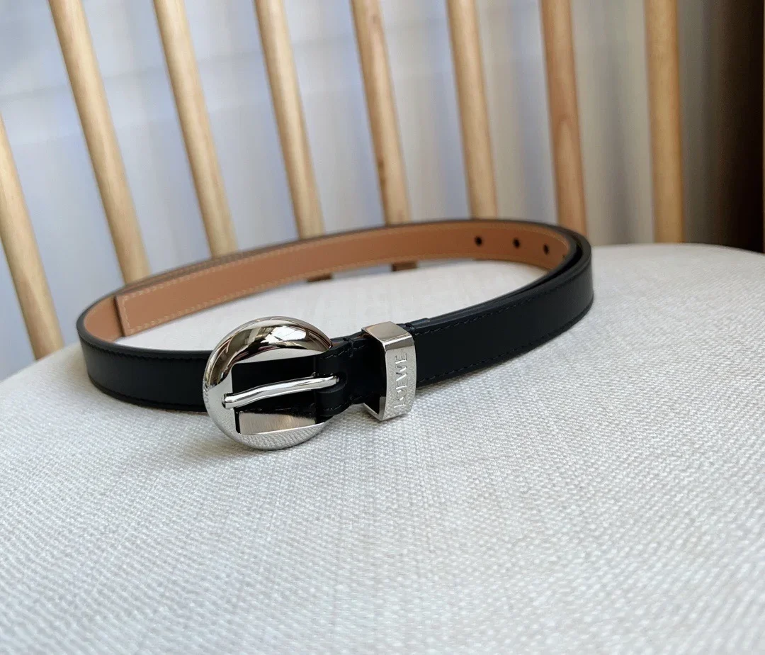 LOEWE Belts Smooth Calf Leather 2.0cm Width 160202607050477