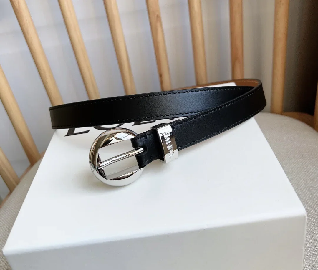 Alternative view of LOEWE Belts Smooth Calf Leather 2.0cm Width 160202607050477