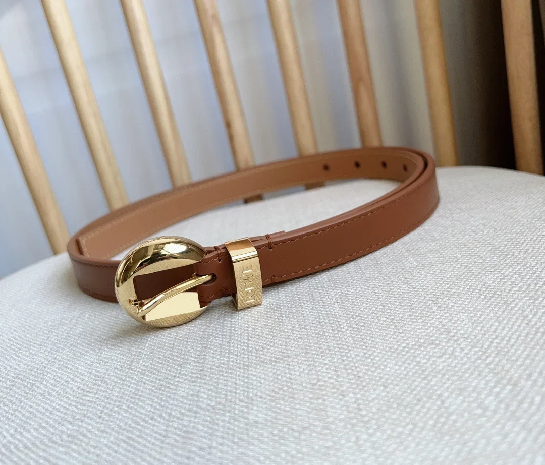 LOEWE Belts Smooth Calf Leather 2.0cm Width 160202607050480