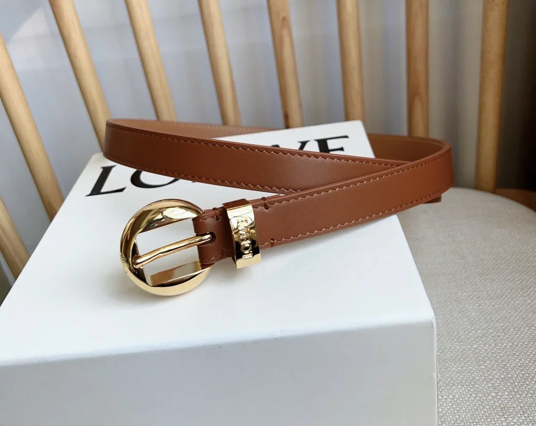 Alternative view of LOEWE Belts Smooth Calf Leather 2.0cm Width 160202607050480