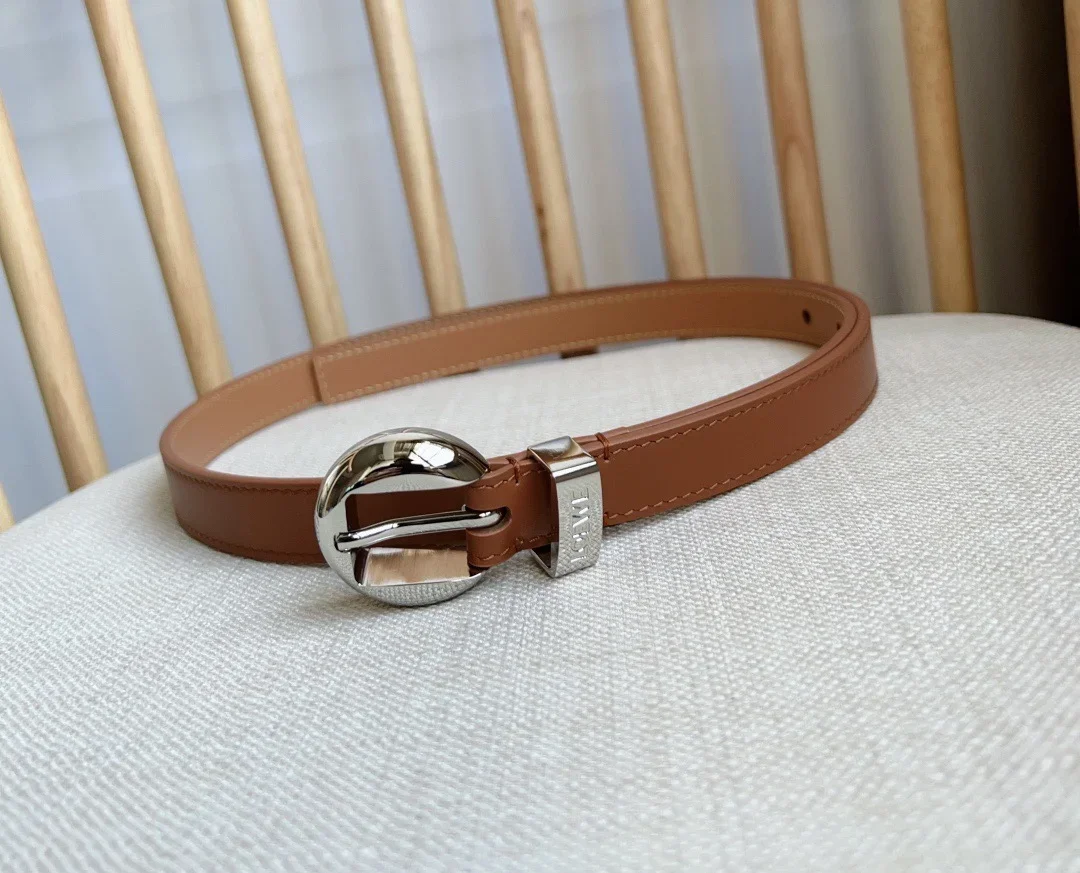 LOEWE Belts Smooth Calf Leather 2.0cm Width 160202607050481