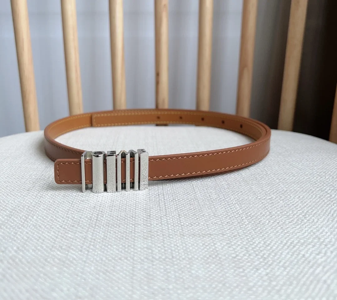 LOEWE Belts Smooth Calfskin 1.5cm Width 160202607050458