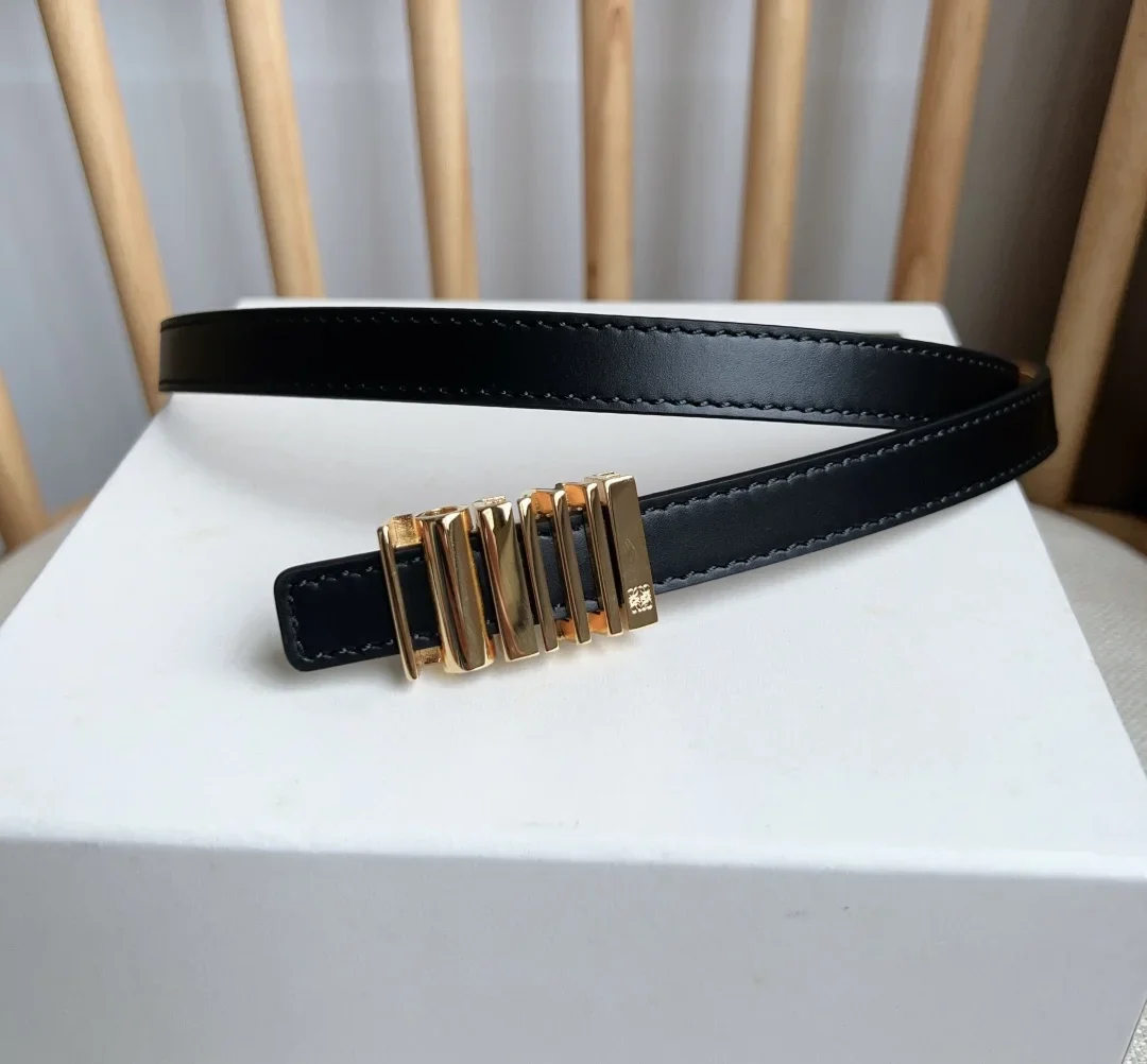 Alternative view of LOEWE Belts Smooth Calfskin 1.5cm Width 160202607050488