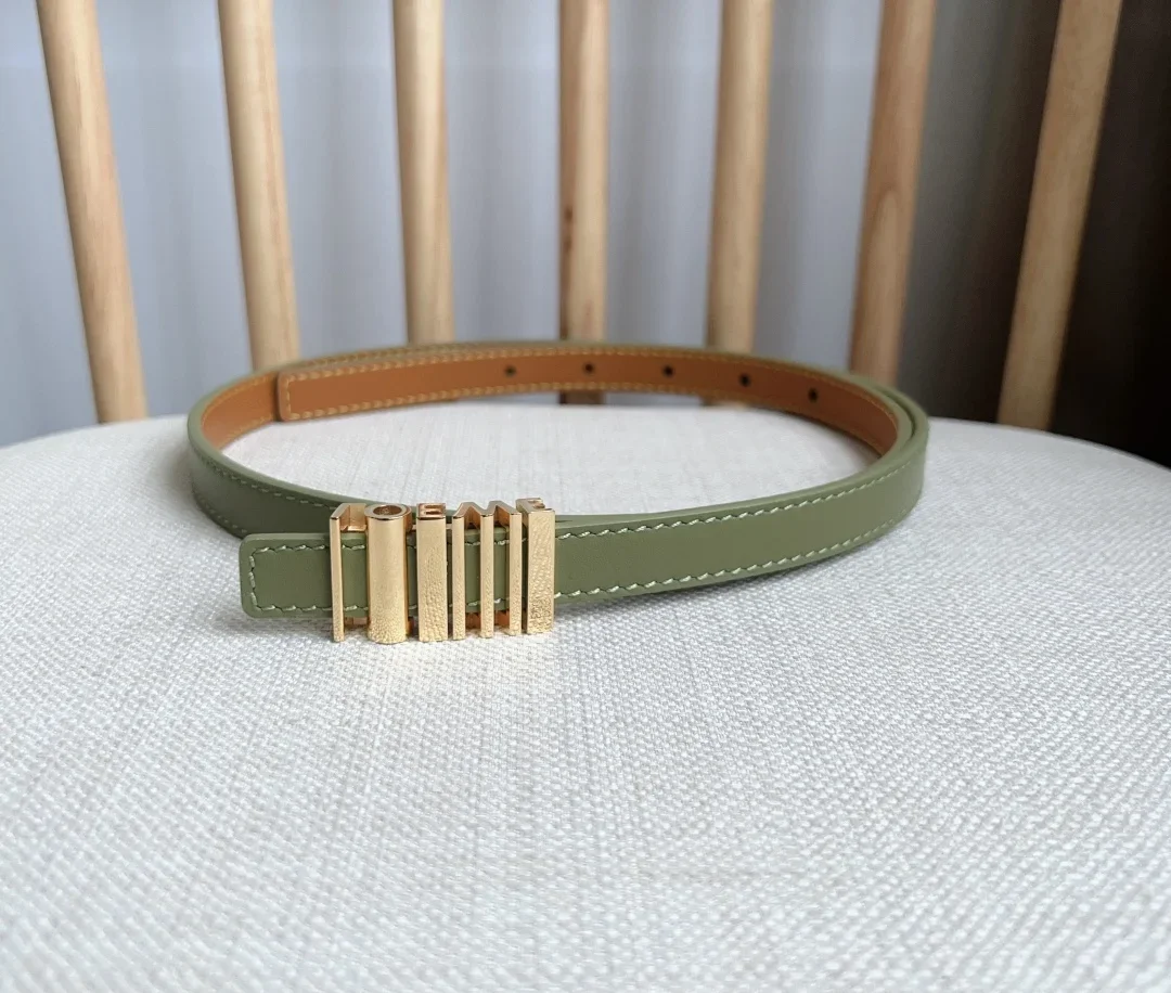 LOEWE Belts Smooth Calfskin 1.5cm Width 160202607050491