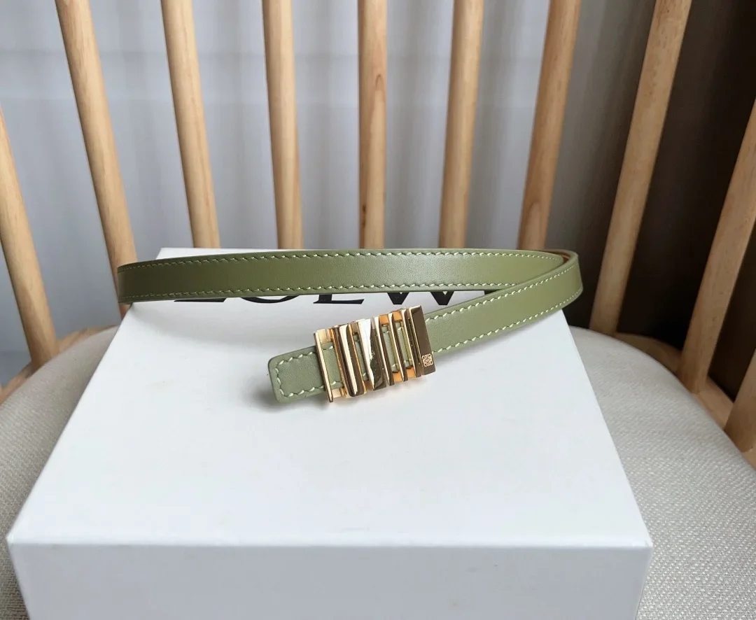 Alternative view of LOEWE Belts Smooth Calfskin 1.5cm Width 160202607050491