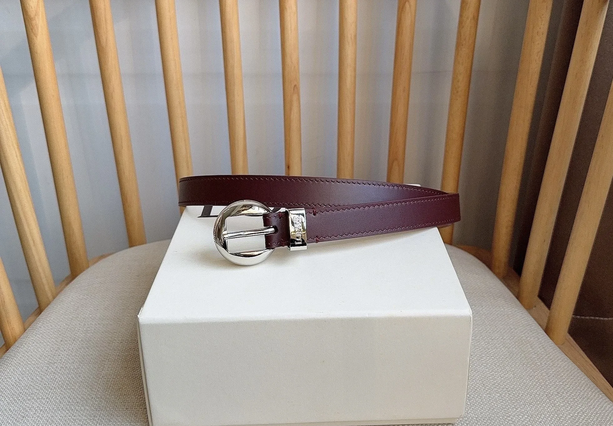 LOEWE Belts Smooth Calfskin 2.0cm Width 160202607050483