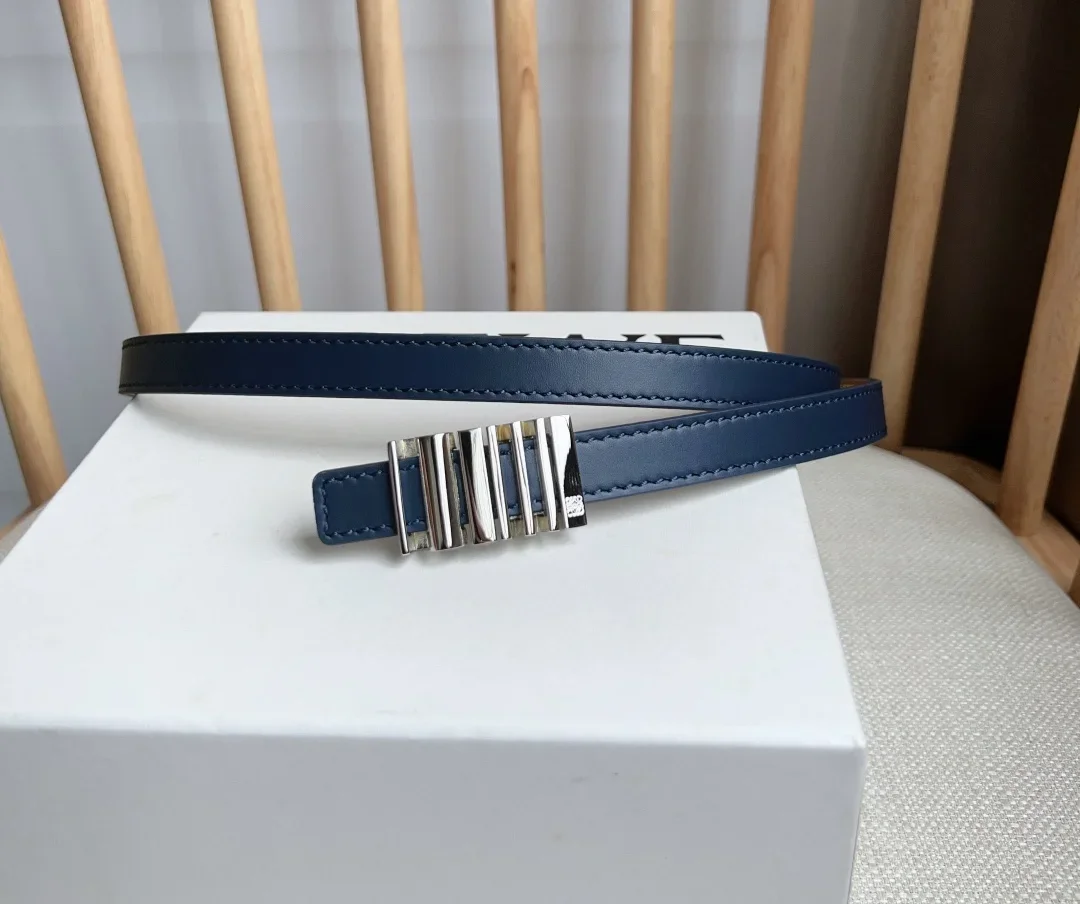 Alternative view of LOEWE Belts Smooth Calfskin Leather 1.5cm Width 160202607050489