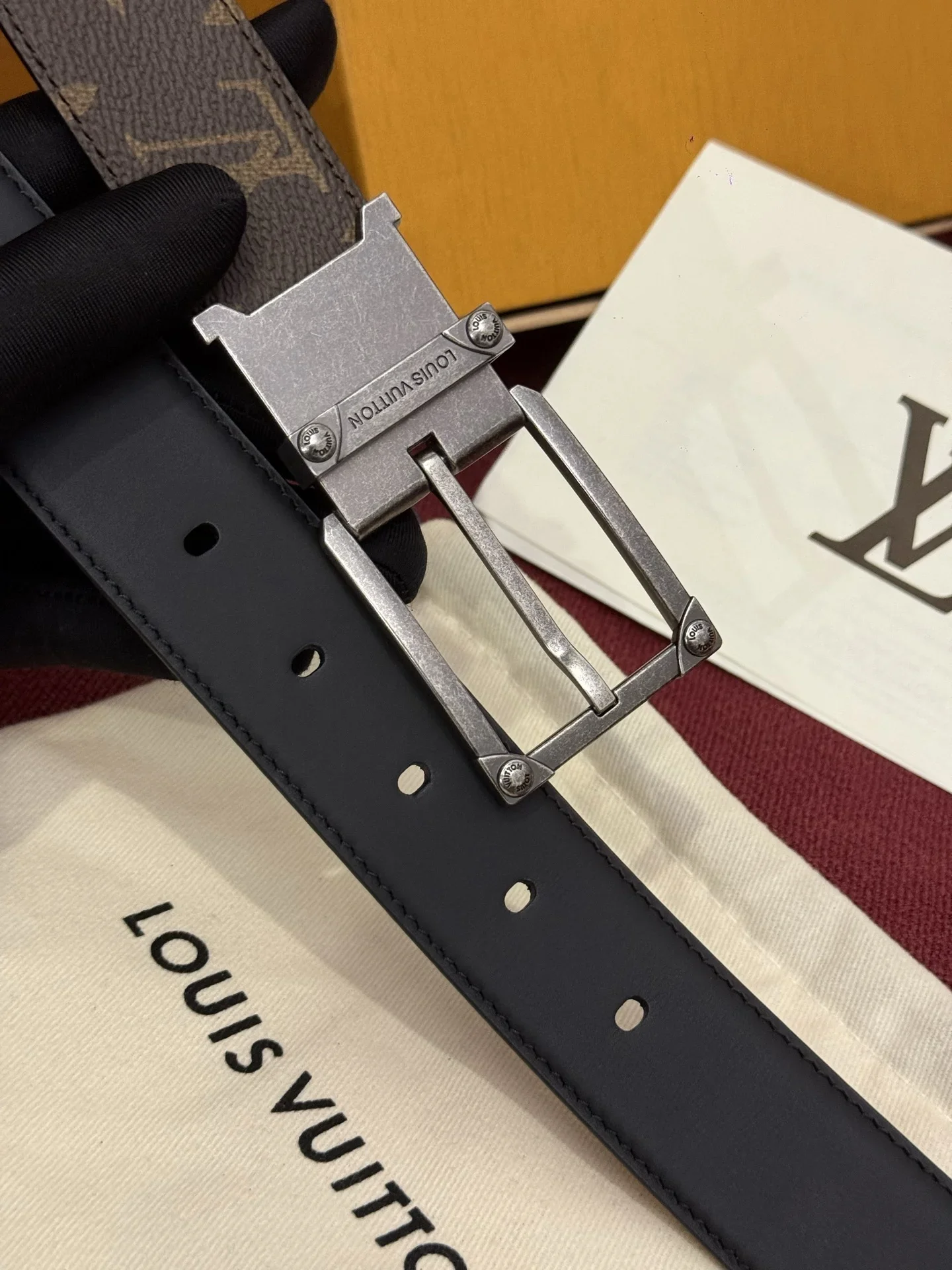 LV Accessories Canvas Leather 170202607050819 - Image 2