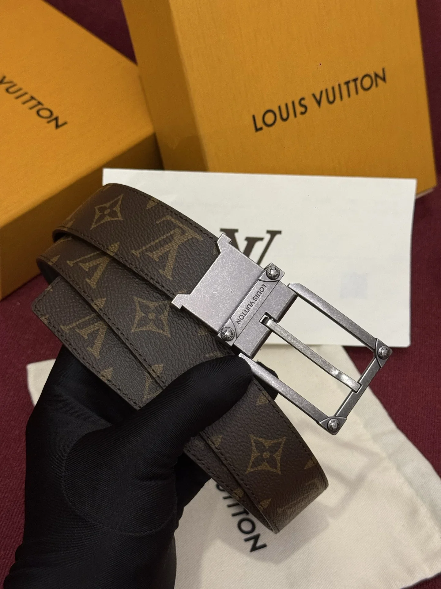 LV Accessories Canvas Leather 170202607050819 - Image 3