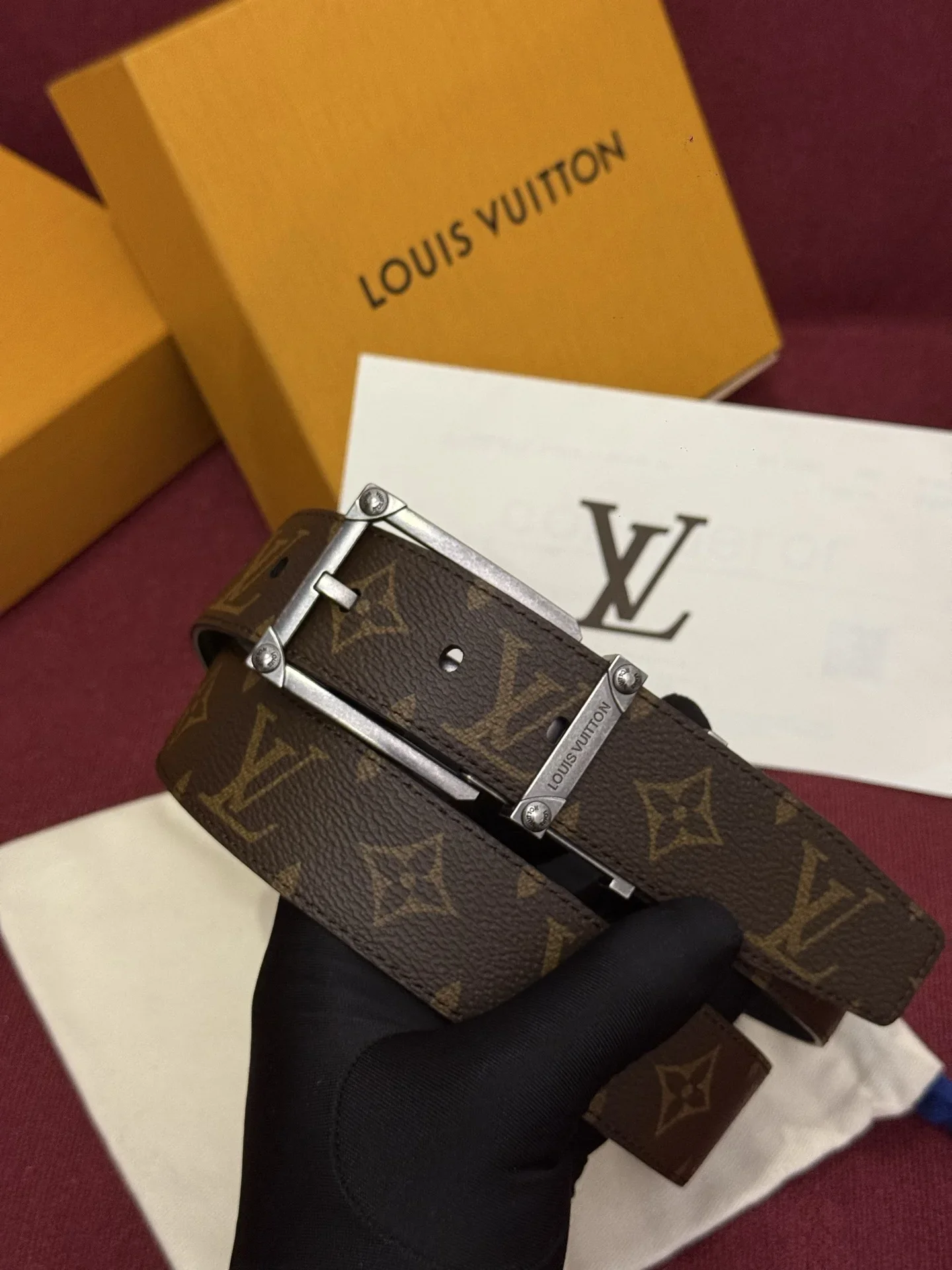 LV Accessories Canvas Leather 170202607050819 - Image 5