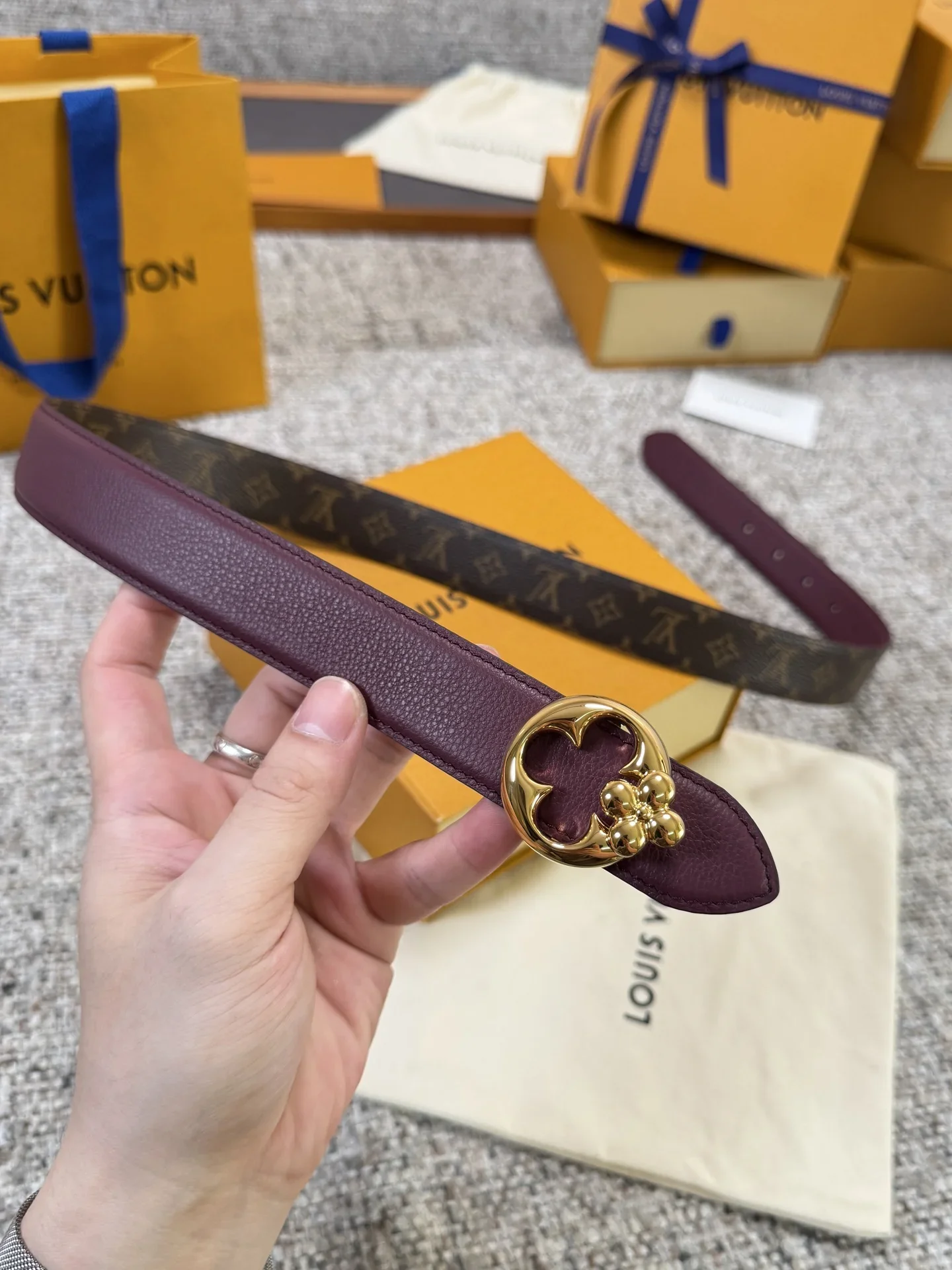 Alternative view of LV Belts 3.0cm Width 160202607050632