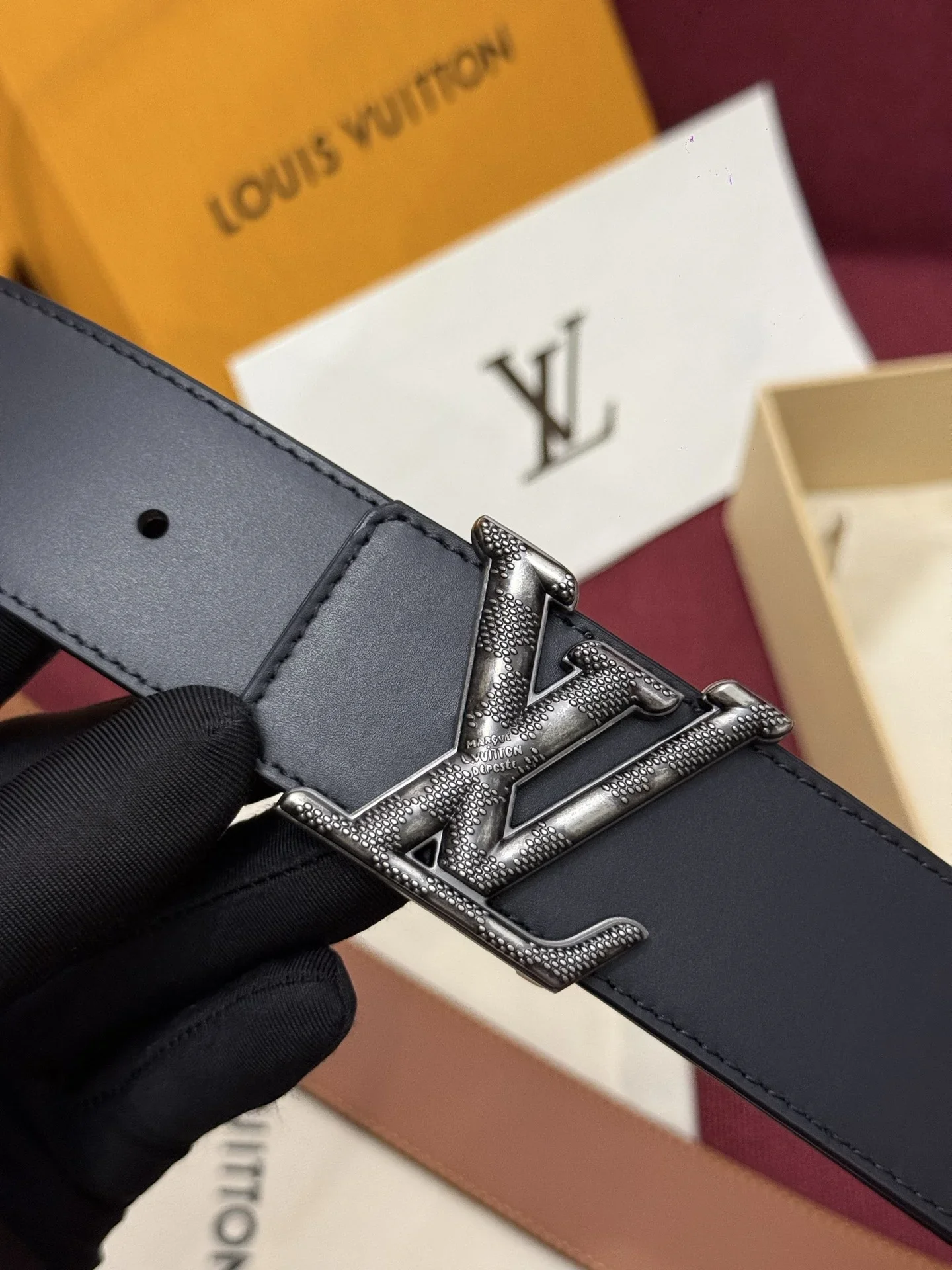 LV Belts Calf Leather 160202607050598