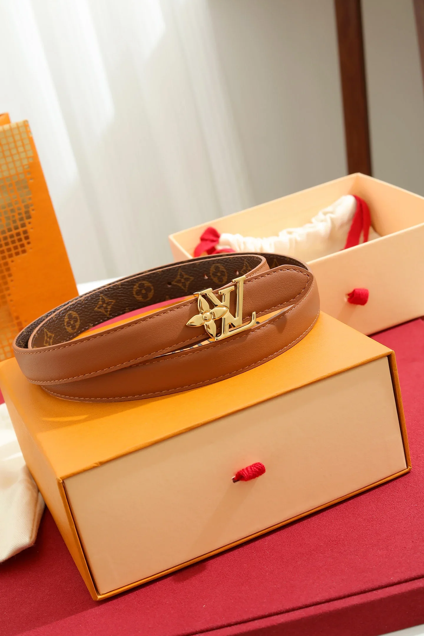 LV Belts Calf Leather Canvas 180202607050623