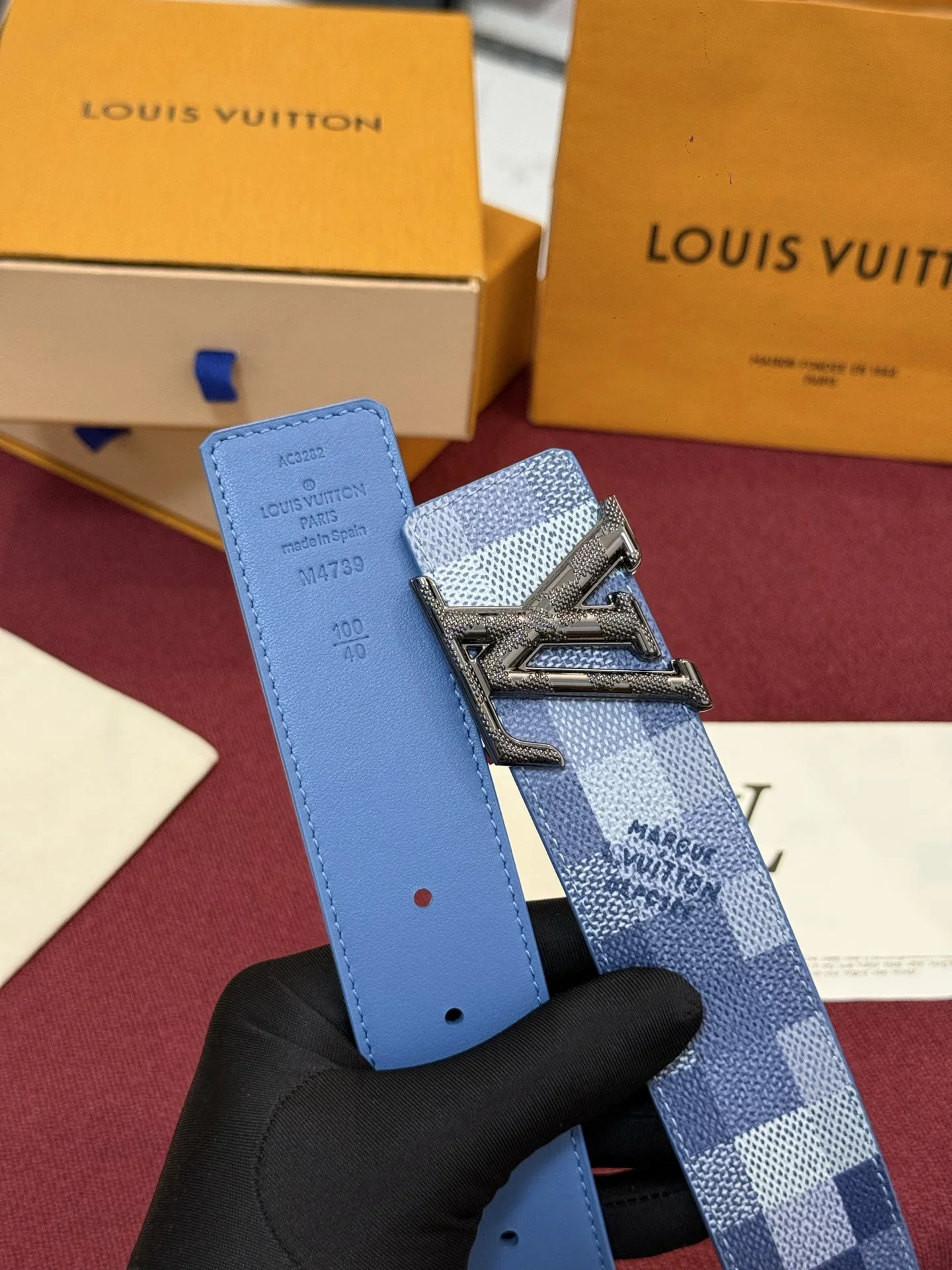 Alternative view of LV Belts Canvas 160202607050521