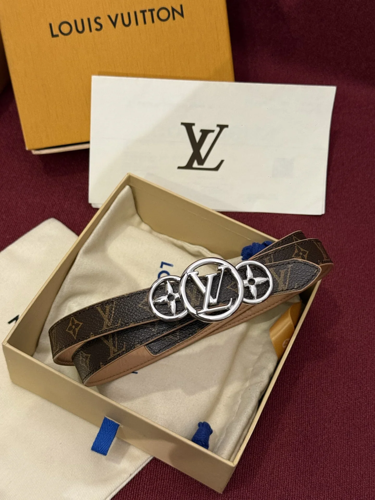 Alternative view of LV Belts Canvas 160202607050612