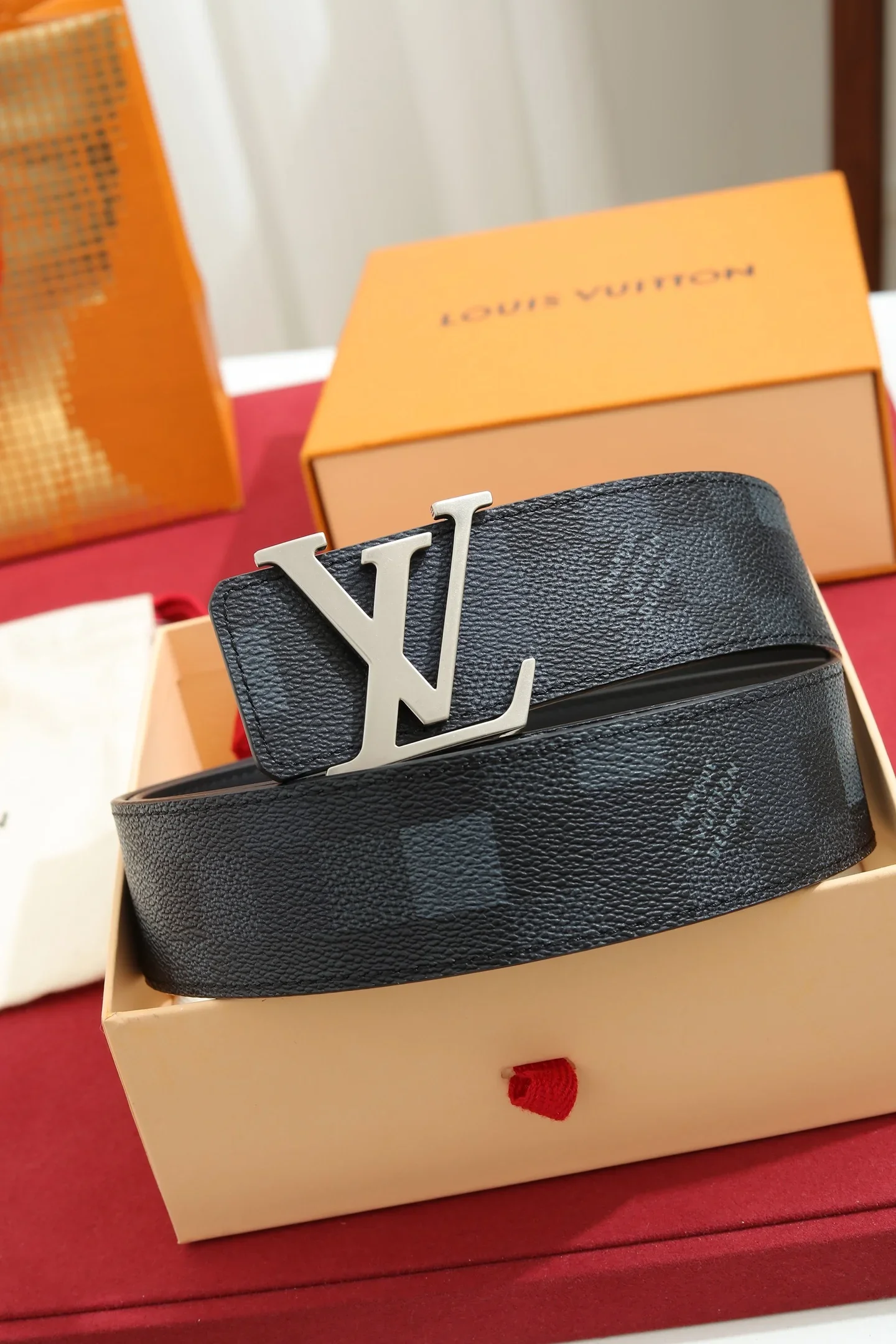 LV Belts Canvas 4.0cm Width 220202607050512