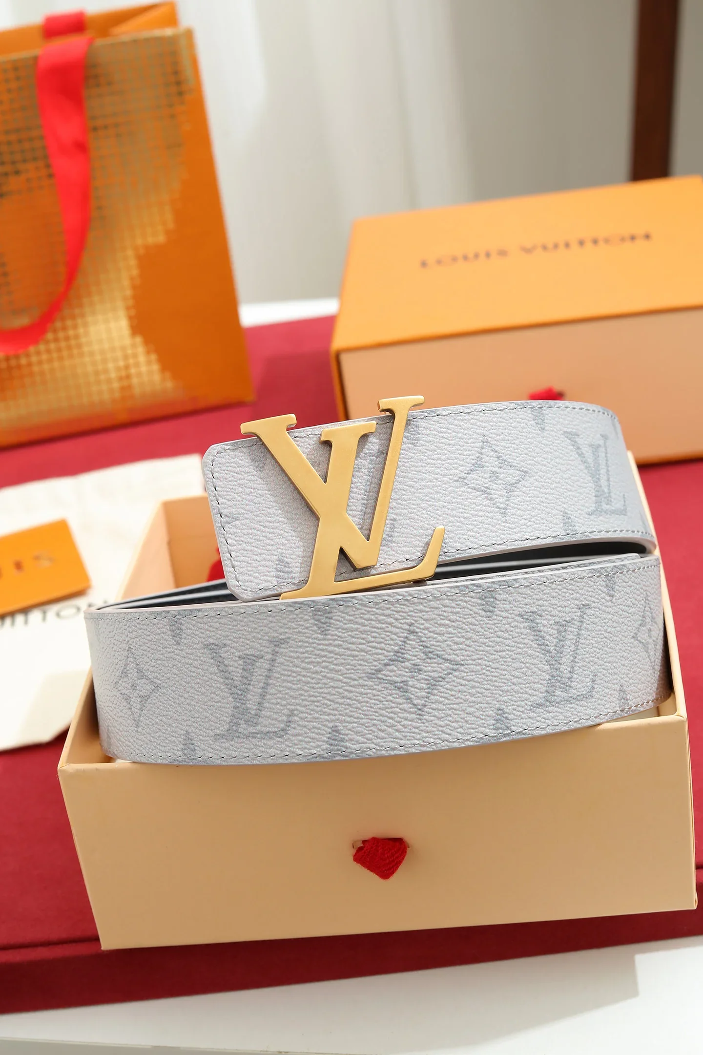 LV Belts Canvas 4.0cm Width 220202607050538