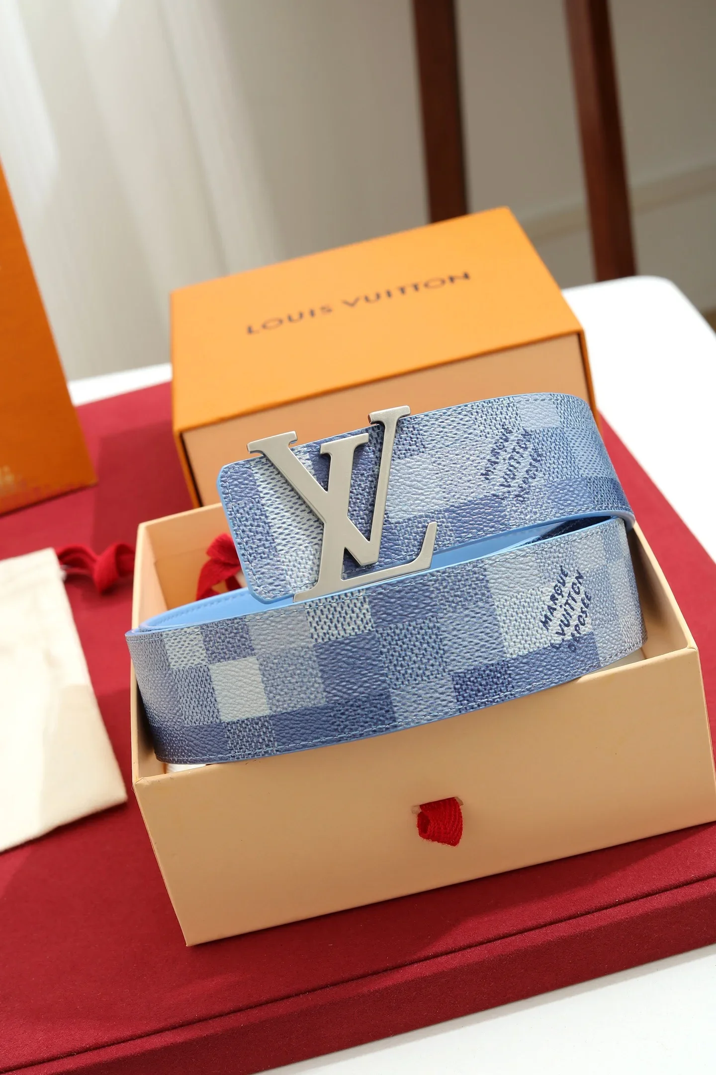 LV Belts Canvas 4.0cm Width 220202607050548