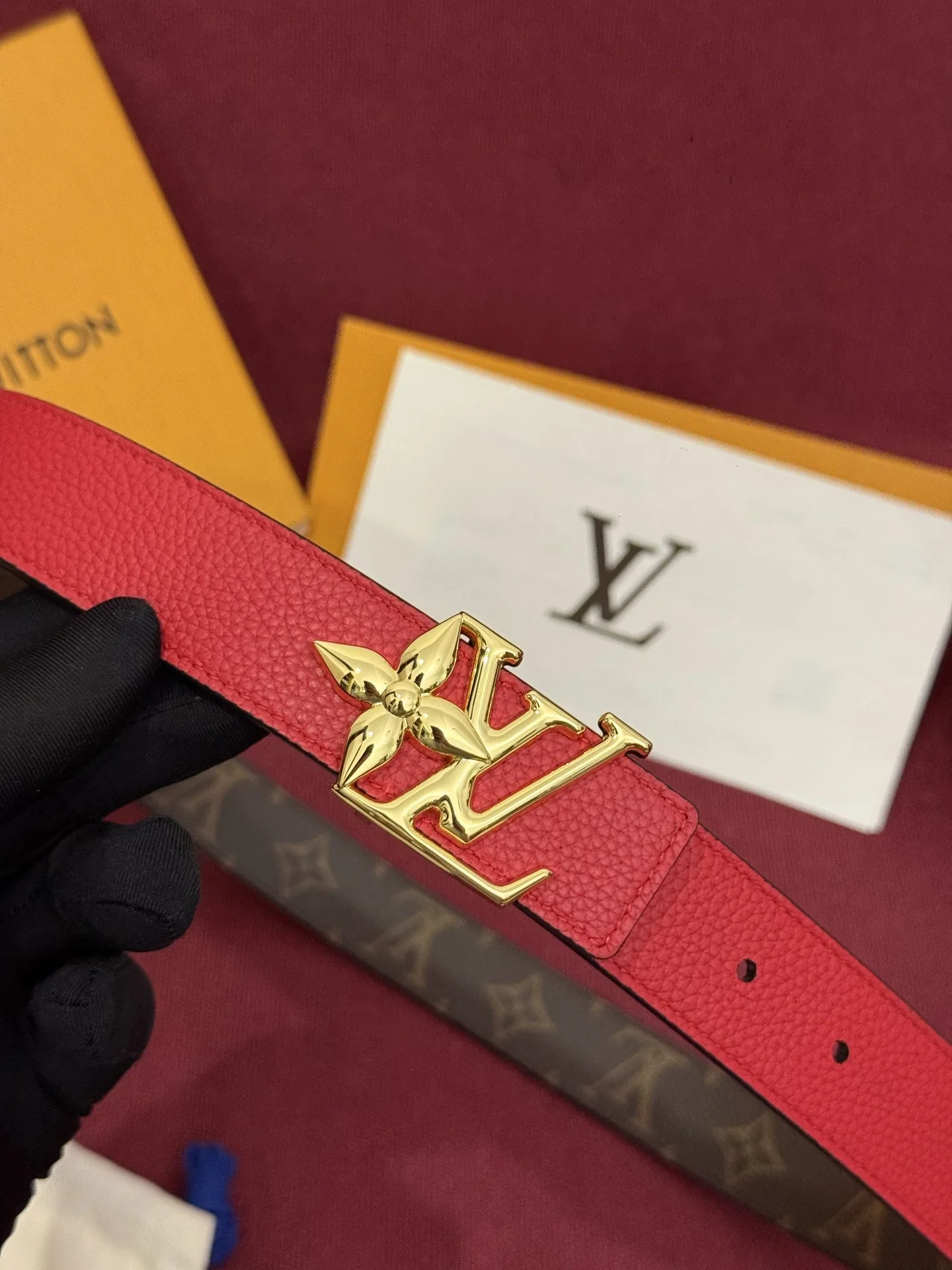 LV Belts Canvas, Calf Leather 160202607050550