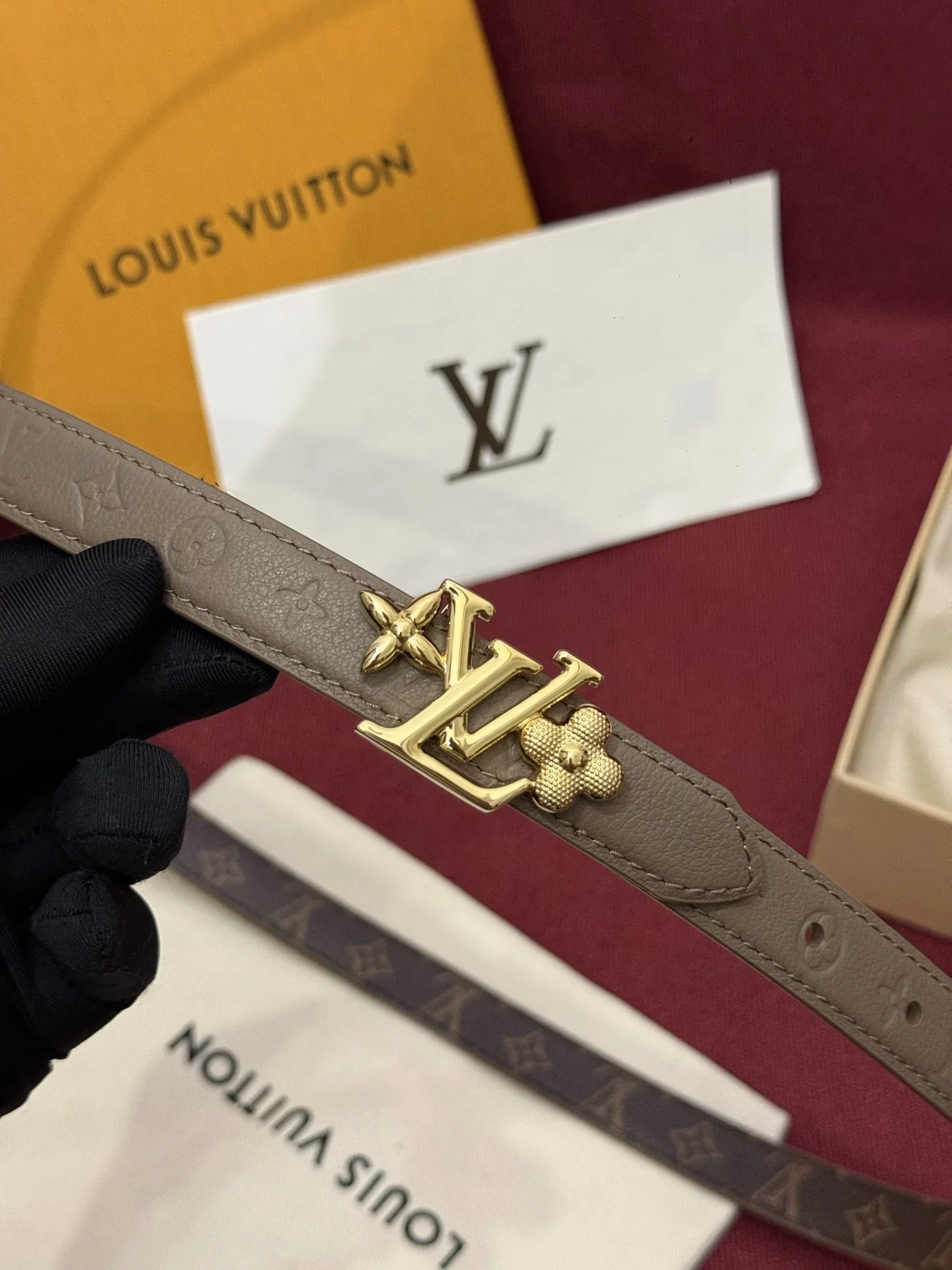 LV Belts Canvas, Calf Leather 160202607050606