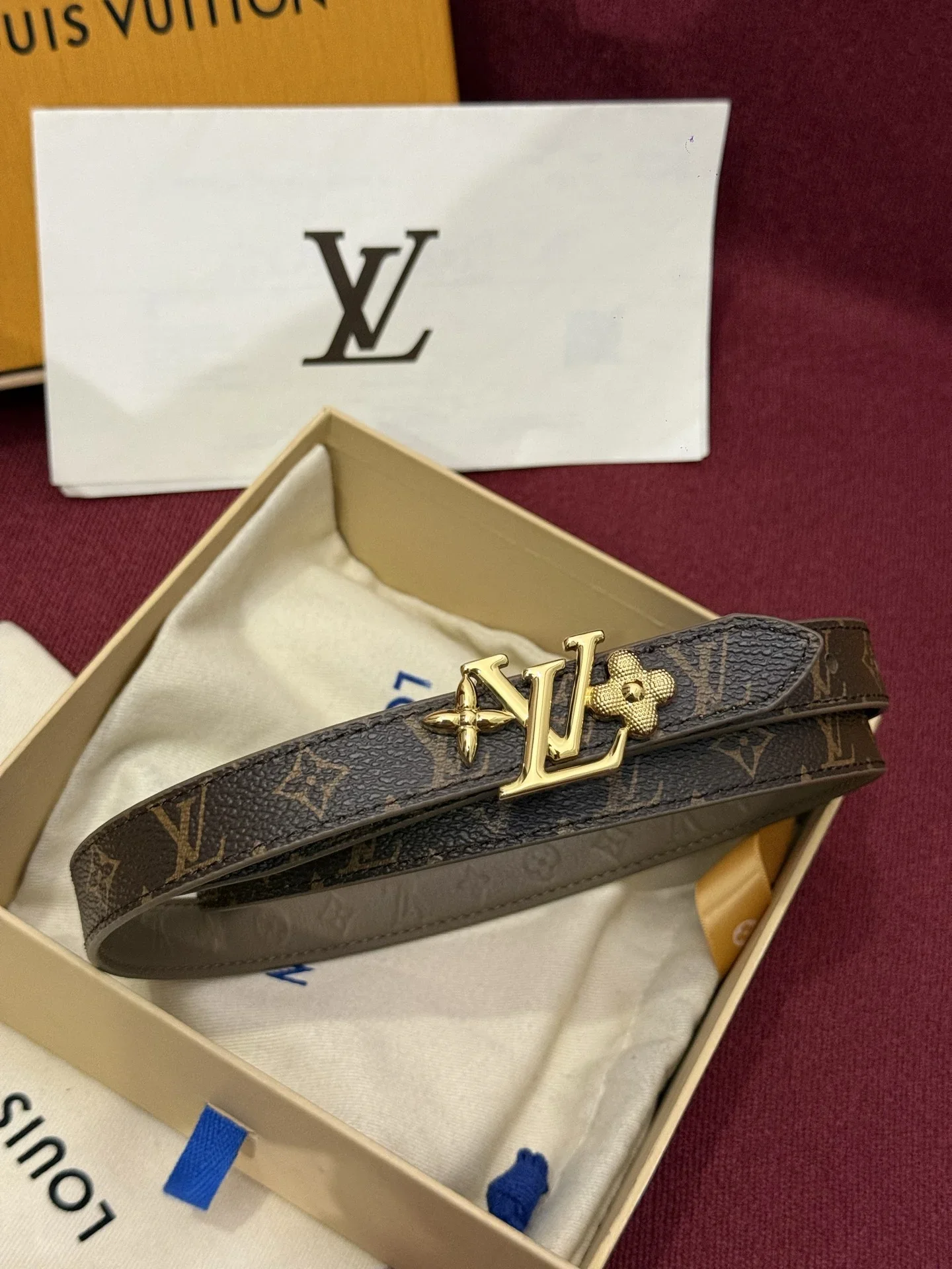 Alternative view of LV Belts Canvas, Calf Leather 160202607050606