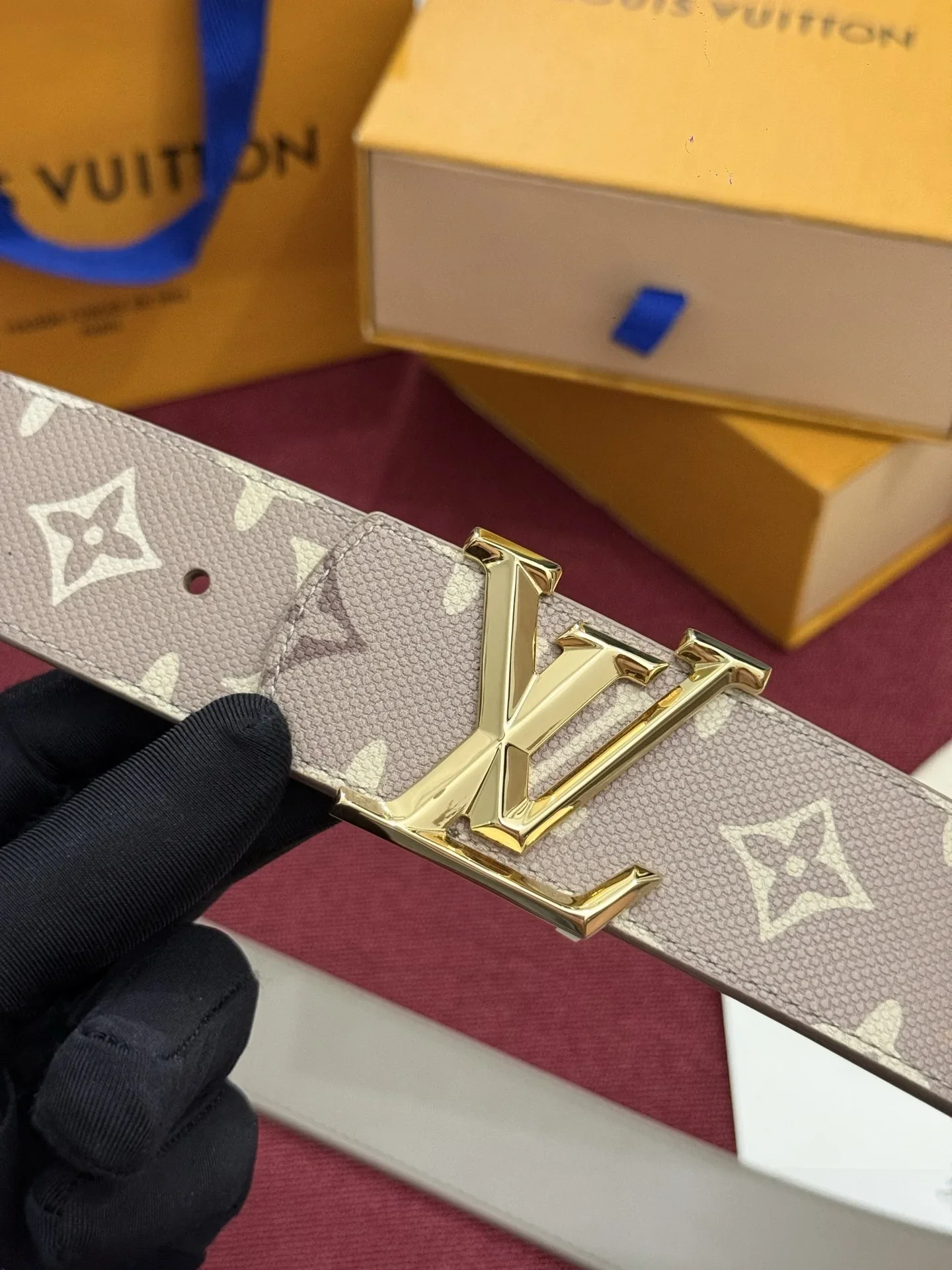 LV Belts Canvas Leather 160202607050502