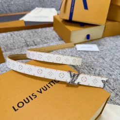 LV Belts Canvas Leather 2.0cm Width 160202607050815