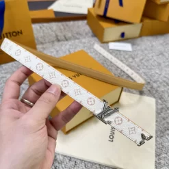 Alternative view of LV Belts Canvas Leather 2.0cm Width 160202607050815