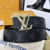 LV Belts Canvas Leather 40mm Width 160202607050810